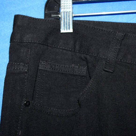 Thrashed Spider Web & Spider Print Black Jeans - Men's 36x29.5 - Goth/Punk Style - Picture 6 of 9